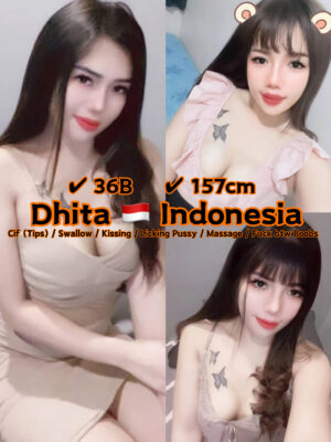 Dhita 25yo {36’B’} Indonesia Lady 🇮🇩
