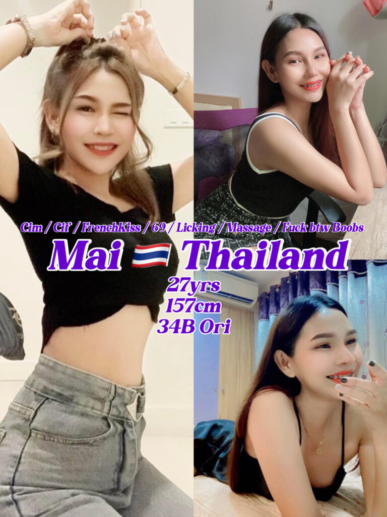 Mai 27yo {34’B’} Thailand Lady 🇹🇭