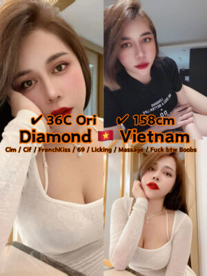 Diamond 24yo {36’C’} HOT Vietnam 🇻🇳 Lady