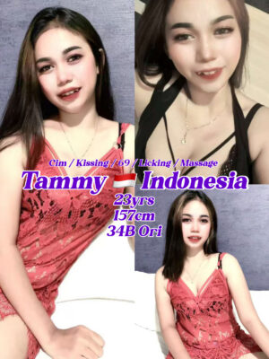 Tammy 23yo {34’B’} Indonesia Lady 🇮🇩