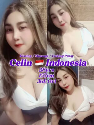 Celin 28yo 36E From Indonesia Lady 🇮🇩