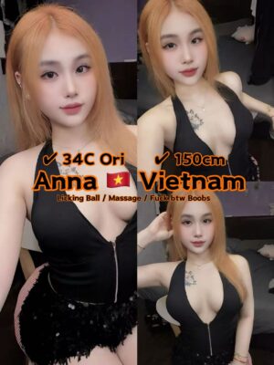 Anna 20yo 34C From Vietnam 🇻🇳 Lady