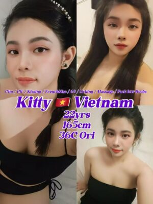 Kitty 22yo 36C From Vietnam 🇻🇳 Lady
