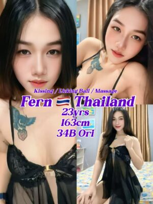 Fern 23yo 34B From Thailand Lady 🇹🇭
