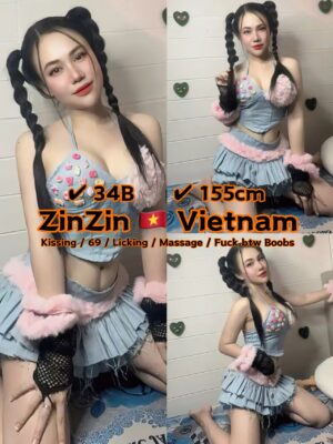 ZinZin 25yo 34B From Vietnam 🇻🇳 Lady