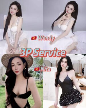 Wendy + Nita 3P Service HOT From Vietnam Lady 🇻🇳