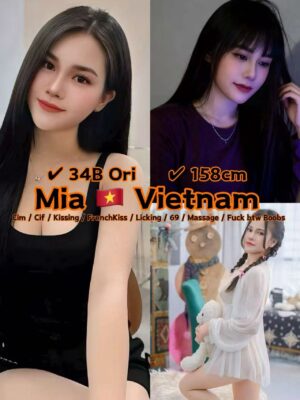 Mia 26yo 36B From Vietnam 🇻🇳 Lady