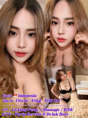 CaCa 21yo 40D From Indonesia Lady 🇮🇩