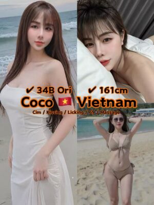 Coco 25yo 34B From Vietnam 🇻🇳 Lady