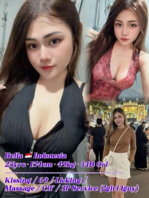 Bella 25yo 34B From Indonesia Lady 🇮🇩