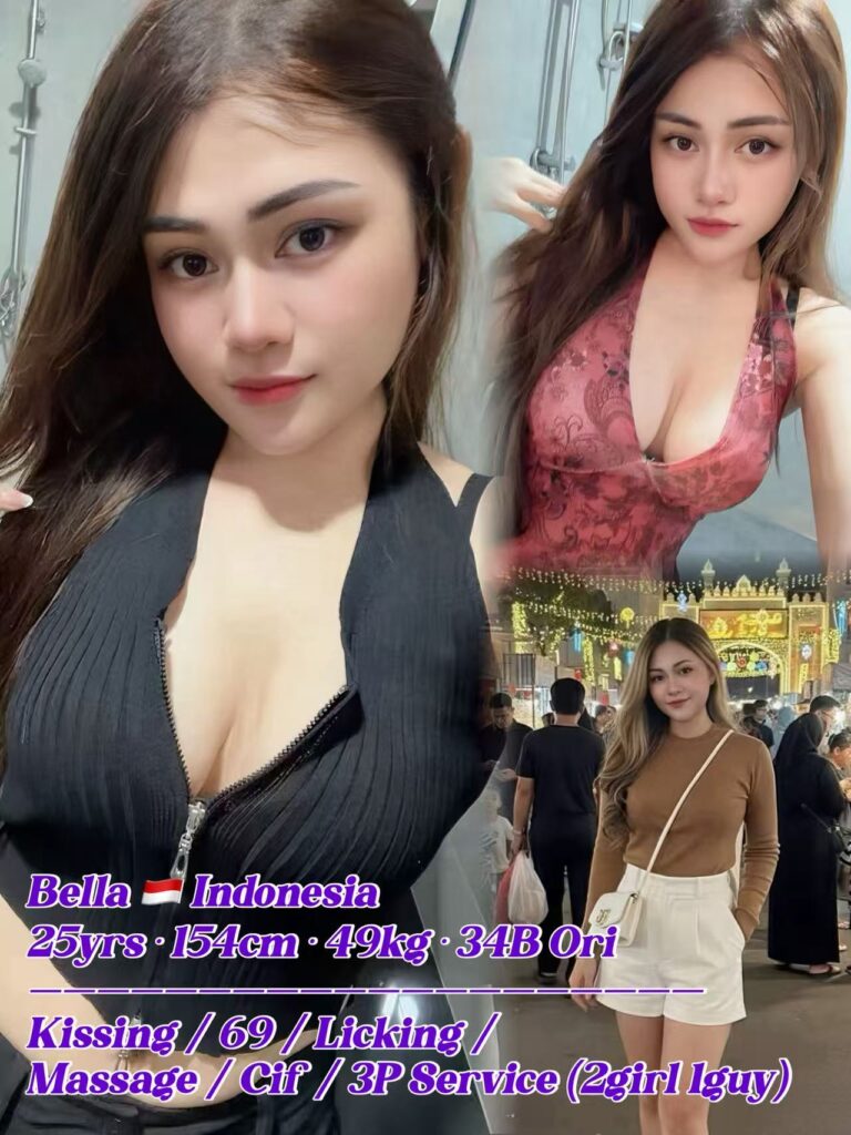 Bella 25yo 34B From Indonesia Lady 🇮🇩