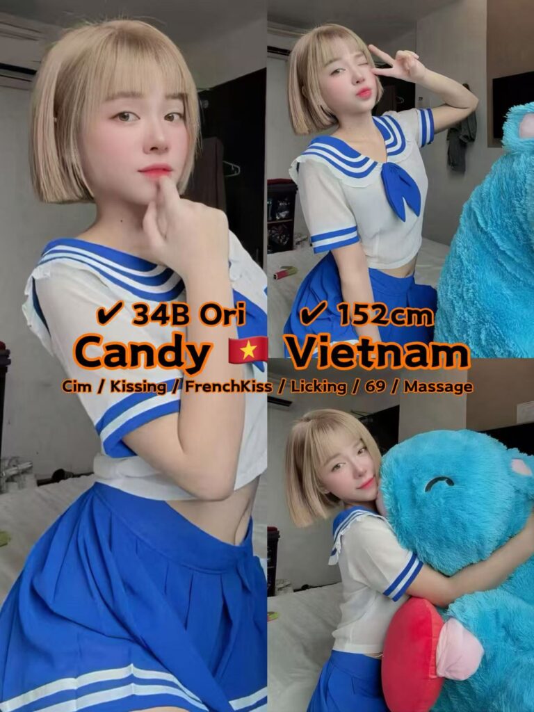 Candy 19yo 34B From Vietnam 🇻🇳 Lady