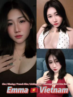 Emma 23yo 34B From Vietnam 🇻🇳 Lady