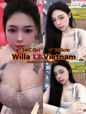 Willa 20yo 34C From Vietnam 🇻🇳 Lady