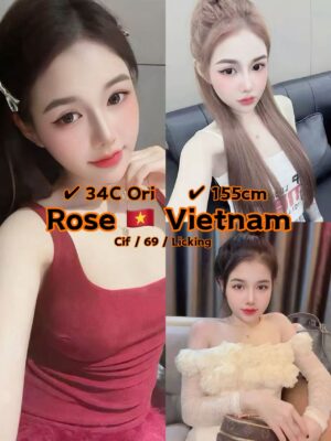 Rose 21yo 34C From Vietnam 🇻🇳 Lady